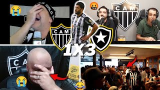 REAÇÕES ATLETICANAS E CHORO AO VIVO- ATLÉTICO-MG 1X3 BOTAFOGO- FINAL DA LIBERTADORES 2024- VAMOS RIR