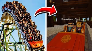 Levensechte PYTHON van de EFTELING in MINECRAFT