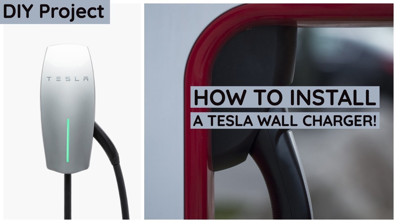 Tesla Wall Connector Install From Start To Finish - YouTube