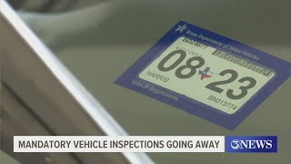 Mandatory vehicle inspections going away in 2025