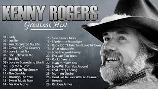 Kenny Rogers Greatest Hits Full Album - Best Country Music Of Kenny Rogers - Country Songs