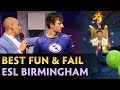 BEST FUN and FAIL moments of ESL One Birmingham 2019