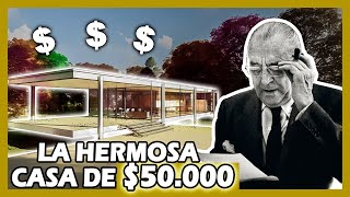 CASA FARNSWORTH (8x21) 💰 La costosa demanda de MIES VAN DER ROHE 💲 (+ Planos GRATIS )