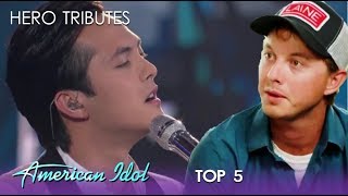 Laine Hardy: Sings For His HERO Older Brother | American Idol 2019