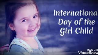 Celebration for international girl child day #today's special motivation #SometimeWithShaan
