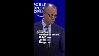 Merz: World Where ‘Only Power Counts’ is ‘Dangerous’