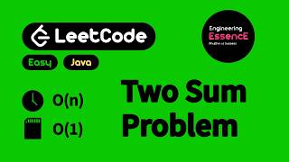 Leetcode | Two Sum Problem | Hashmap, +1 Approach | Explained with Example