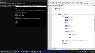 Nested loop in assembly programming 10 | inc and dec |EMU 8086 | #inc #dec