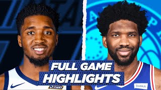JAZZ at 76ers | Full Game Highlights | 2021 NBA Season