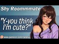 Shy Roommate Can't Stop Being Flustered by You [ASMR Roleplay] [Cute]