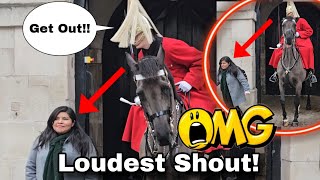 DON'T MESS WITH THE KING'S GUARD!😳 Loudest SHOUT for today!😳