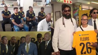 Sundowns Players Spotted At Luke Fleurs’ Memorial Service / Kaizer Chiefs Retire His Jersey Number