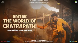 Chatrapathi - Enter the world of #Chatrapathi | Sreenivas, Nushrratt | In Cinemas 12 May