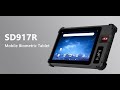 Mobile Biometric fingerprint tablet