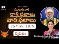 26 May - 01 Jun | ములుగు రాశి ఫలాలు | వృషభం | వార ఫలాలు | Mulugu Weekly Rasi Phalalu | Taurus