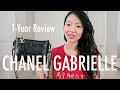 CHANEL GABRIELLE BAG REVIEW (1-YEAR UPDATE) | FashionablyAMY