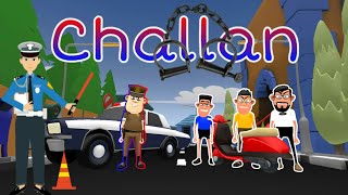 CHALLAN |new traffic rules |thereality |TR