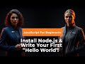 JavaScript For Beginners: Install Node.js & Write Your First 