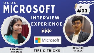 Microsoft Interview Experience | Tips & Tricks | SWE Intern✨✨