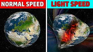 What If EARTH Orbited at SPEED OF LIGHT?