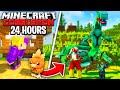 I Spent 24 Hours in Minecraft's BEST Pokemon Mod!