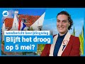 Weerbericht: droog weer op bevrijdingsdag?