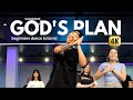 Beginners dance choreography class to God's plan by Drake