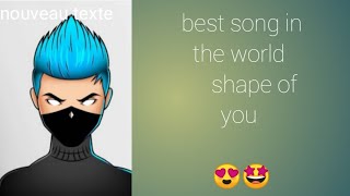 XXXTENTACION Ed Sheeran "shape of you" official lyrics video 🔥♥️