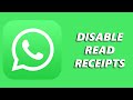 How To Hide Blue Ticks On WhatsApp (Disable Read Receipts)