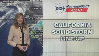 California Weather | Active storm cycle to hit next week