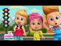 Road Safety + More Nursery Rhymes & Kids Songs | KidZone Kingdom