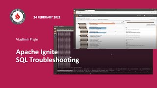 Apache Ignite SQL Troubleshooting