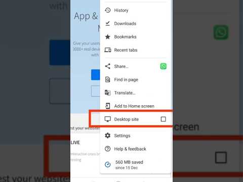 How to enable desktop mode in any android mobile.