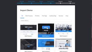 EZY WordPress Theme - Setup Wizard