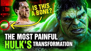 What Hulk does to Bruce Banner's body