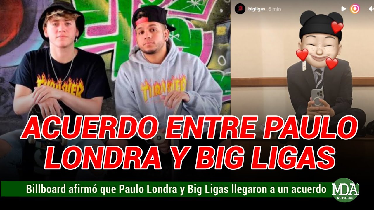 BOMBA: PAULO LONDRA Y BIG LIGAS Habrían LLEGADO A Un ACUERDO - YouTube