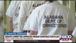 Alabama lawmakers move forward with plan to build prisons with COVID funding