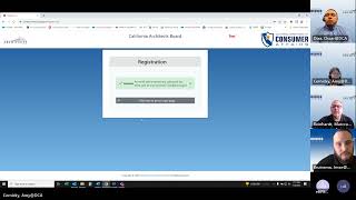 California Architect Board- Licensing Webinar Connect Online System