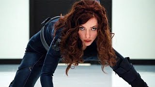 Black Widow vs Hammer Security - Fight Scene - Iron-Man 2 (2010) Movie CLIP HD
