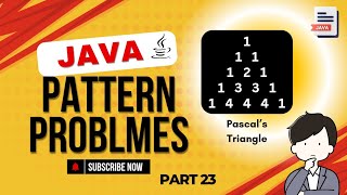 How to Make Pascal's Triangle Pattern In Java (For Beginner)
