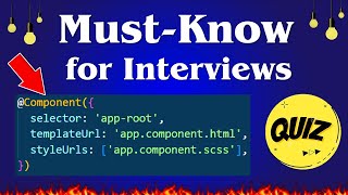 🔥 CAN YOU PASS ANGULAR COMPONENT TEST ? | TYPESCRIPT | INTERVIEW