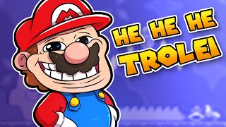 O JOGO MAIS TROLL DO MARIO DE TODOS OS TEMPOS!