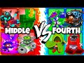 EVERY Alternate Middle Path vs EVERY 4th Path Tower (Modded BTD 6)