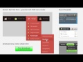 CSS menu creator: visual design user interface for Windows and Mac!