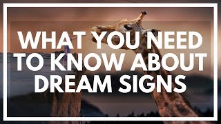 What Are Dream SIGNS? Dream Symbols, Meanings, And HOW It Works