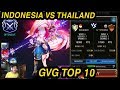 Seven knights - UNTUNG TIDAK DI POJOKAN UNTUK BATTLE INI (TOP 10 GVG)