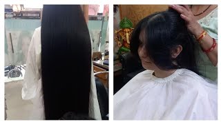 💇\u200d♀️💇\u200d♀️She wanted to cut her long hair short but her mother did not let her do it.💇\u200d♀️💇\u200d♀️