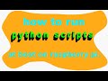 Run python scrips at boot on raspberry pi.