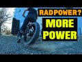 How To Improve My Rad Electric Bike