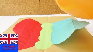EXPERIMENT! How to make a butterfly fly with a balloon?!